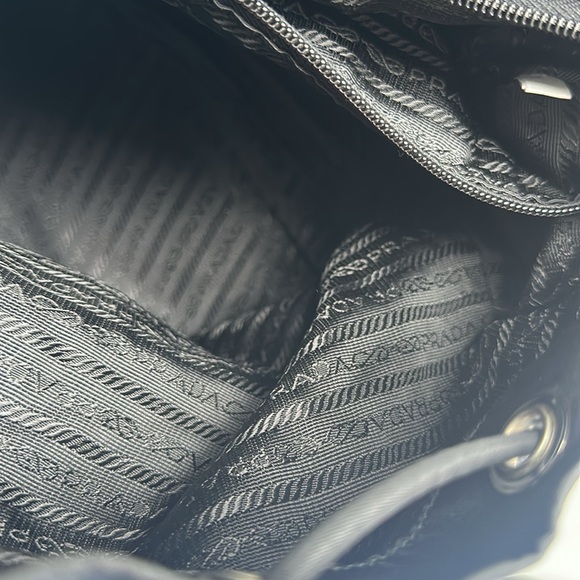 AUTHENTIC PRADA BLACK  NYLON BACKPACK - Picture 11 of 11